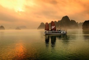 halong bay in march