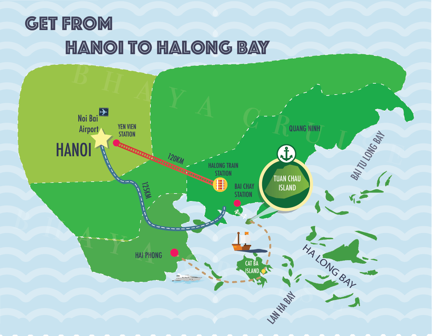 travel from hanoi to halong bay