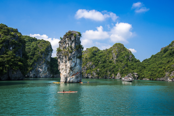 Halong Bay in summer