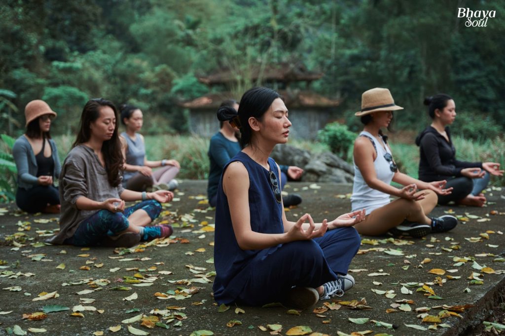 Wellness activities aboard Bhaya Soul