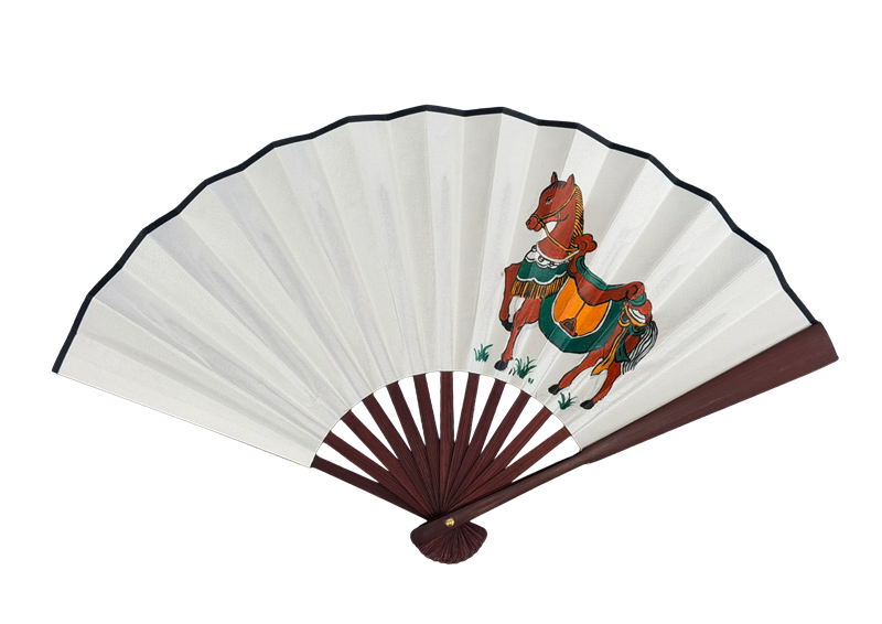 Dong Ho painting on fan