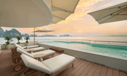 Bhaya Soul Wellness cruise Halong Bay Swimming Pool