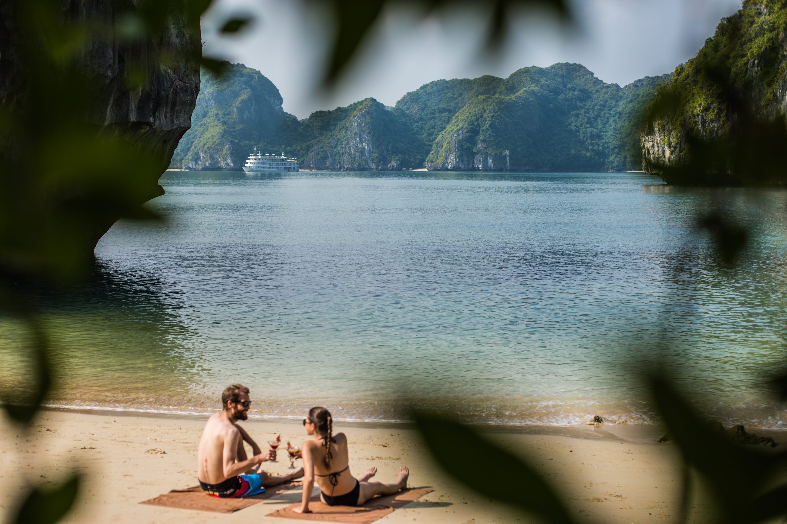 Relax on the beach