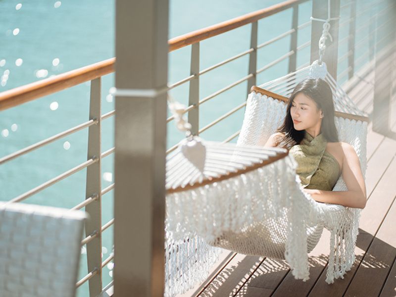 Onboard wellness activities in Halong Bay