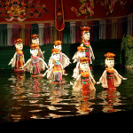 Hanoi water puppet show