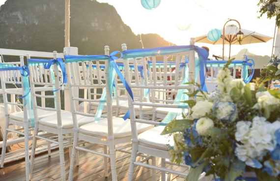 Halong summer wedding theme