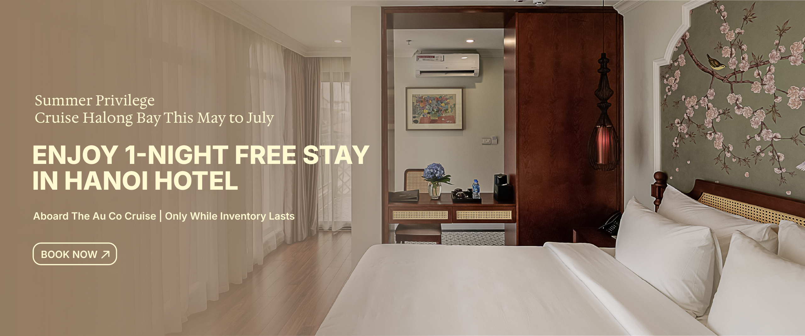 Free hotel in Hanoi - Bhaya Soul Halong Lan Ha Bay