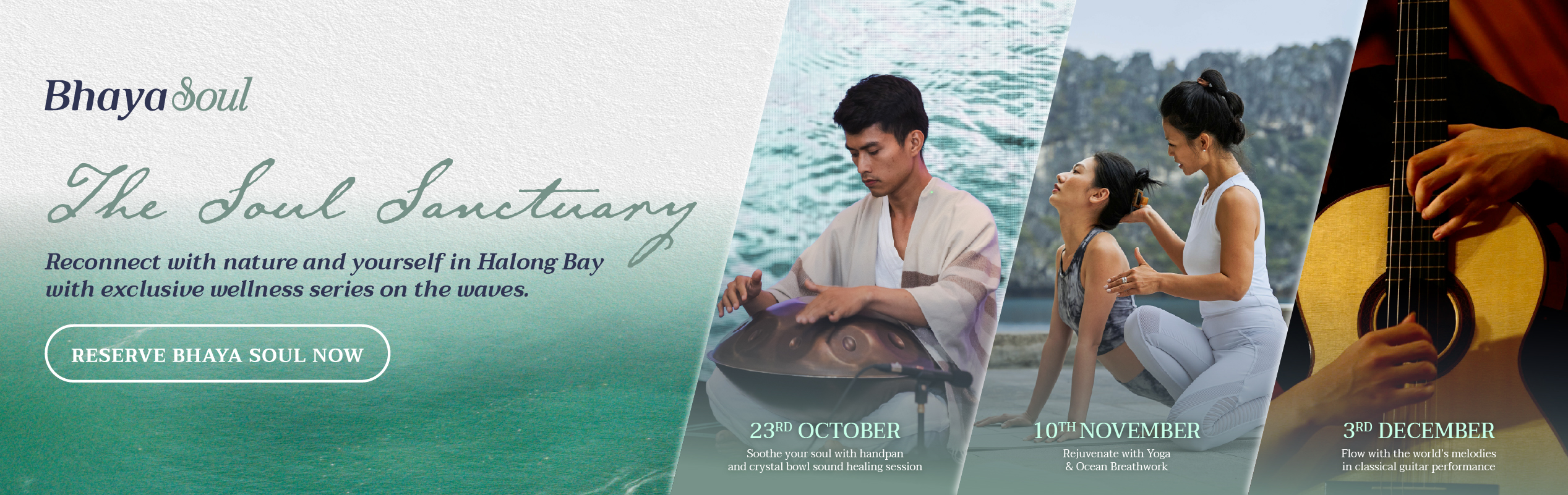 Exclusive wellness series of Bhaya Soul Banner