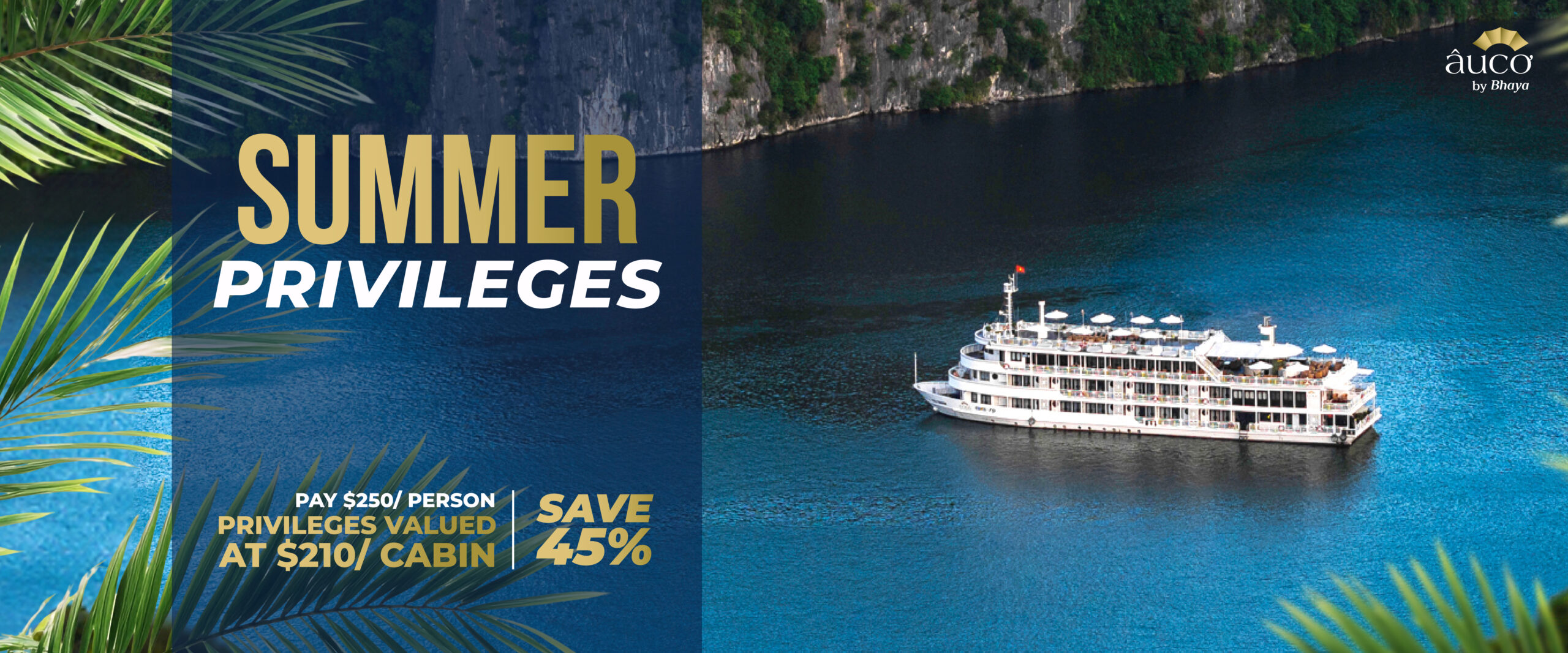 Au Co Summer Inclusive Halong & Lan Ha Cruise