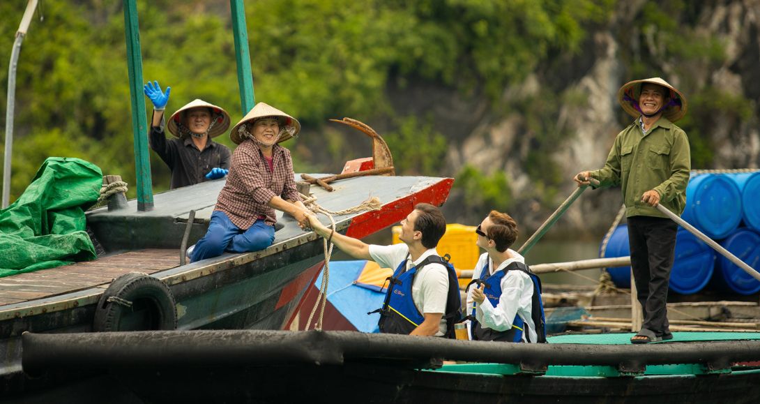 The Au Co Halong Bay & Lan Ha Bay luxury cruise