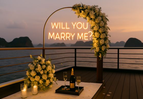 White theme decoration