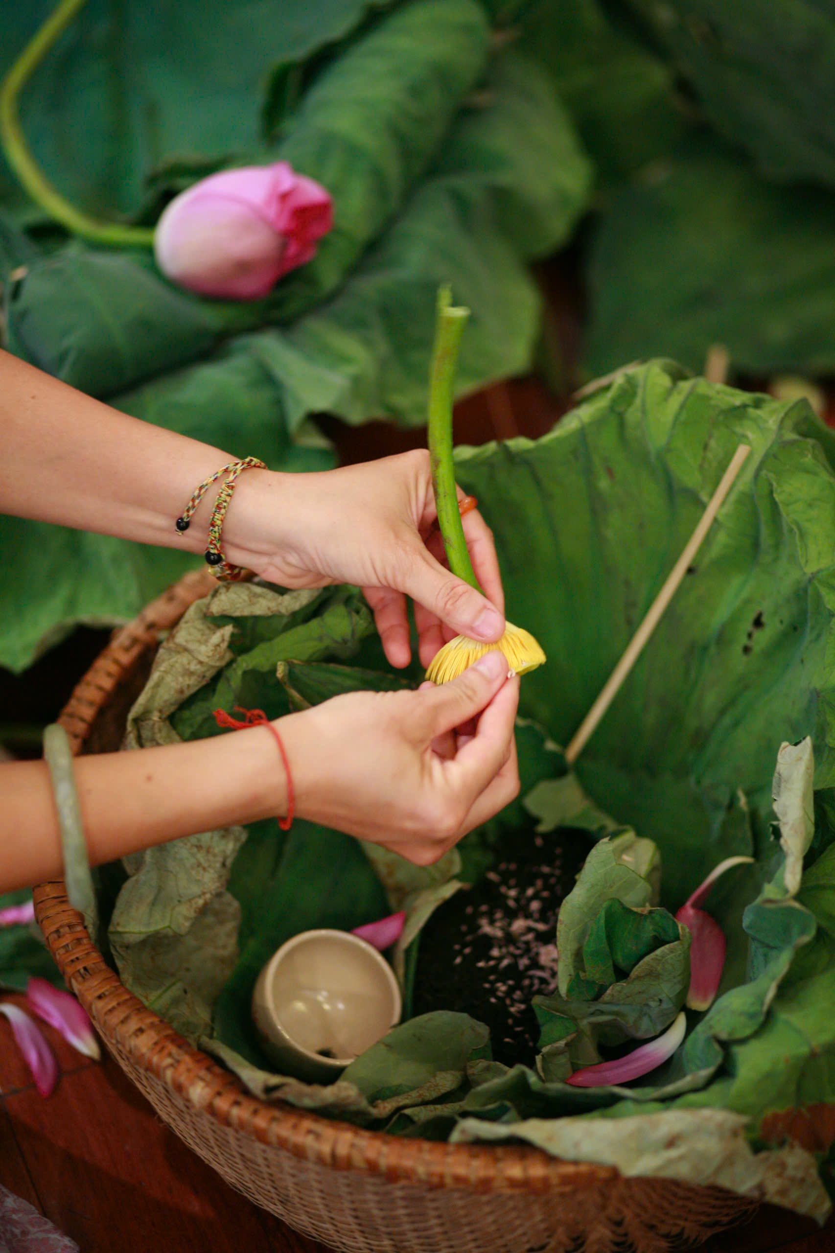 Lotus Tea Ceremony