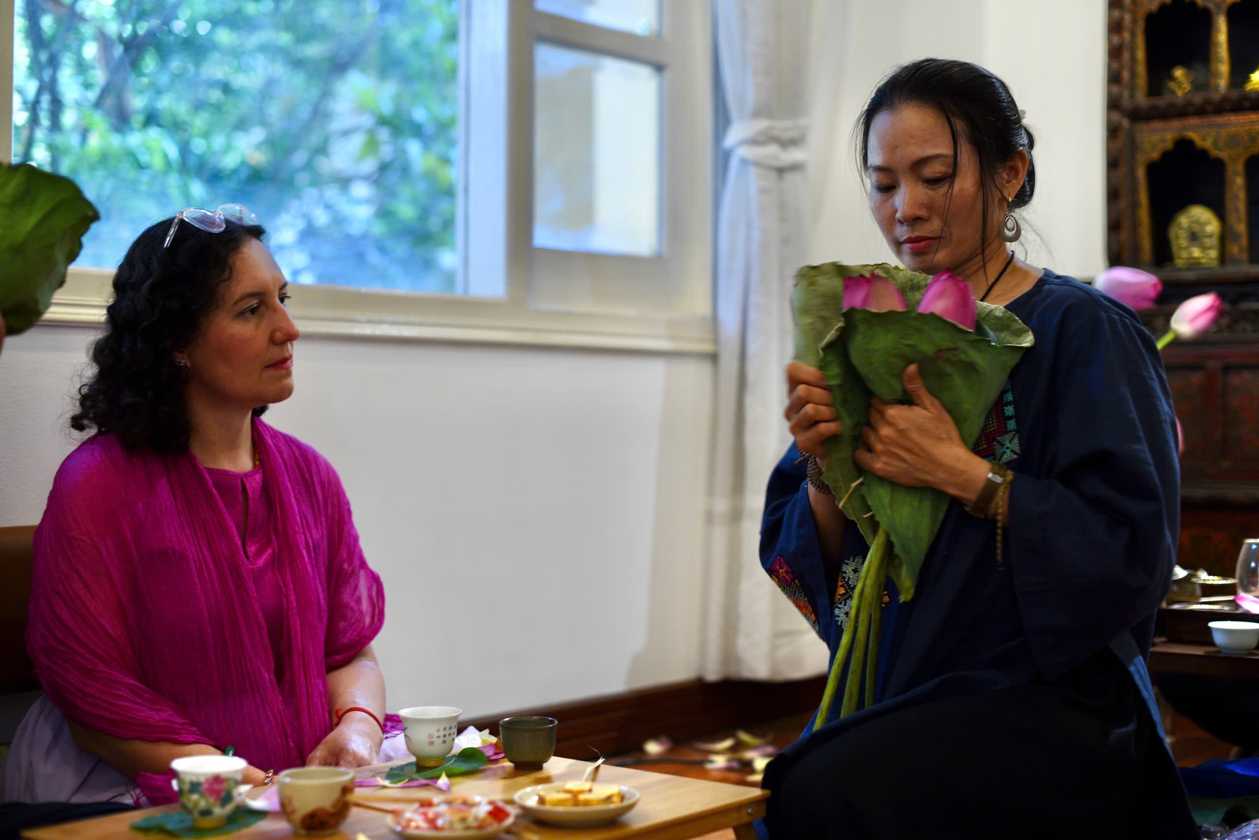 Lotus Tea Ceremony