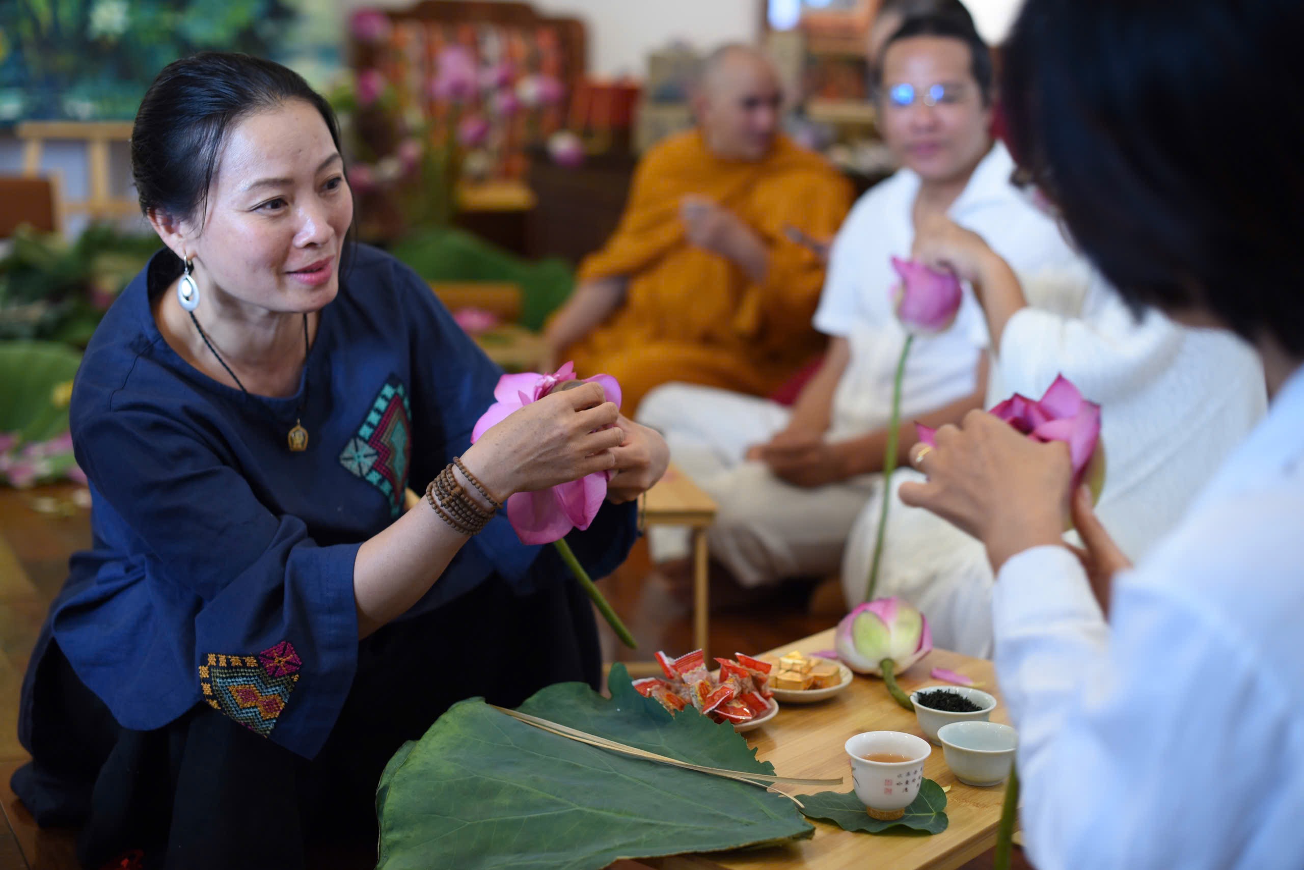 Lotus Tea Ceremony