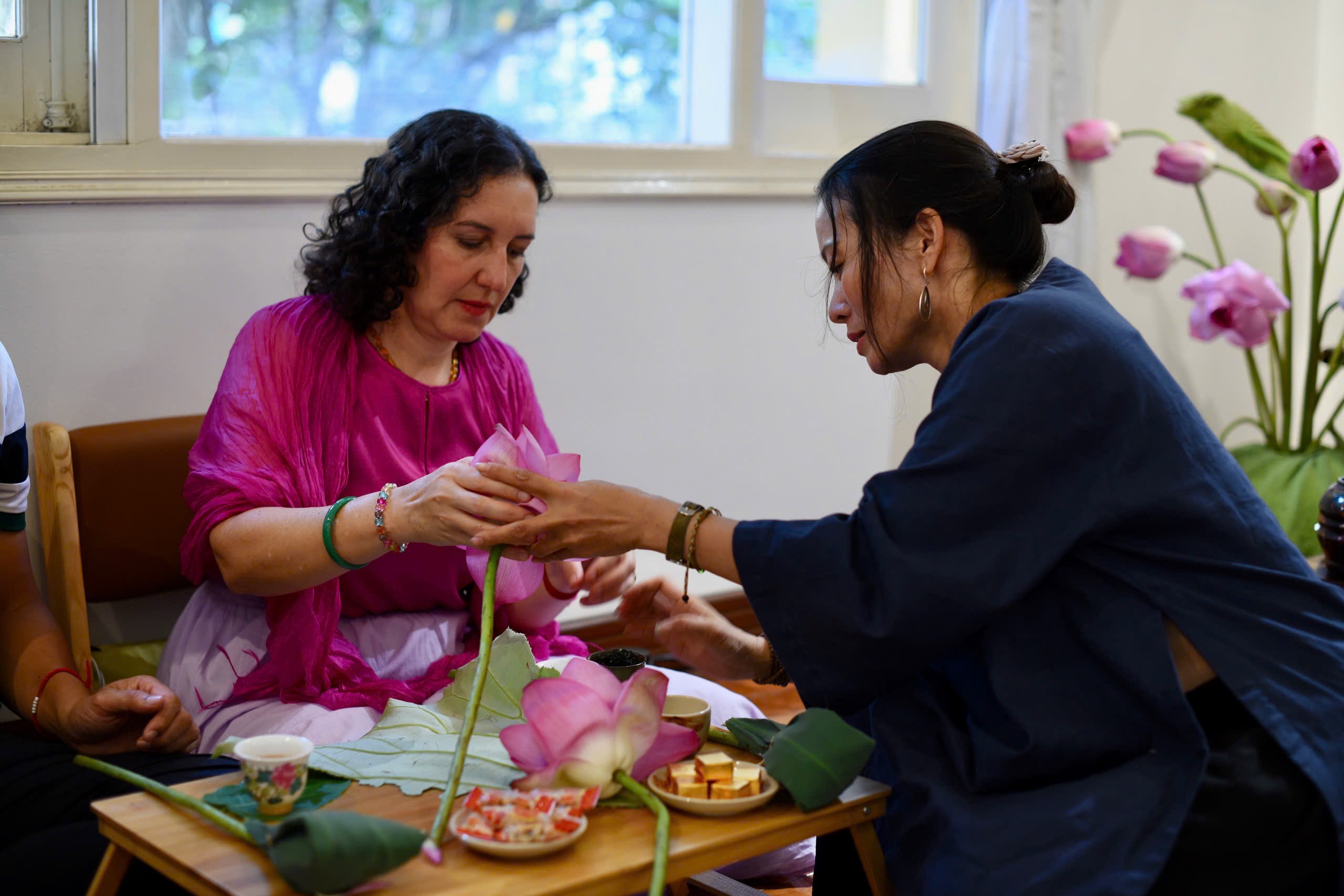 Lotus Tea Ceremony