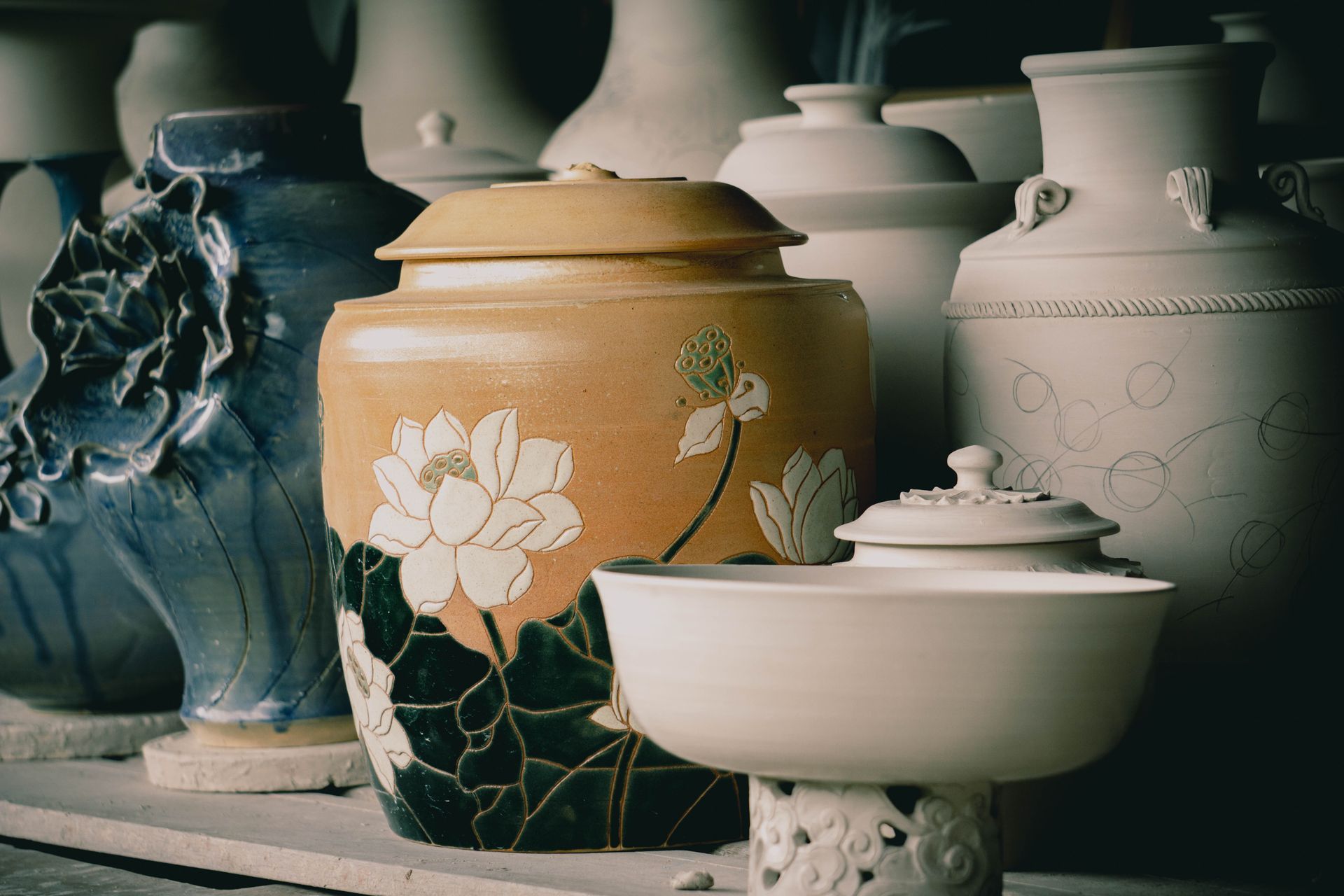 Bat Trang Ceramic workshop
