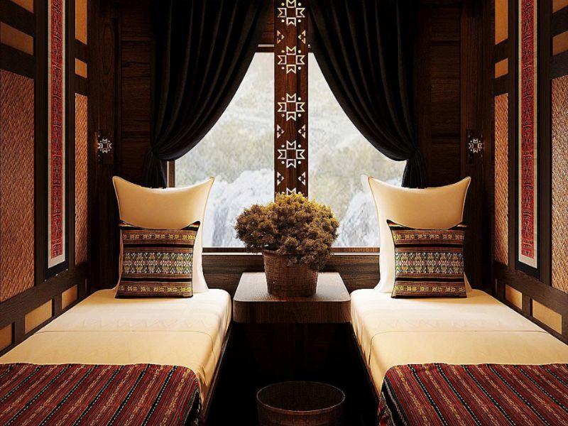 Overnight sleeper train from Hanoi to Sapa