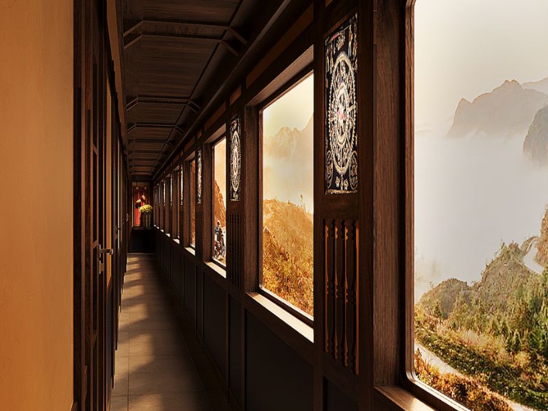 Overnight sleeper train from Hanoi to Sapa